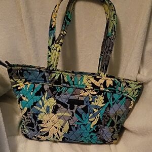 Vera Bradley Tropical Floral Quilted Tote